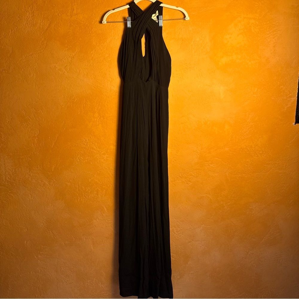 Mara Hoffman Black Halter Jumpsuit Size 0